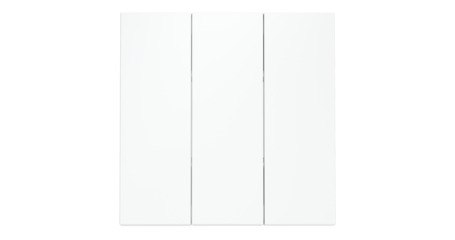 Клавиши для выключателя/переключателя трехклавишного Voltum S70 (белый матовый) VLS000502