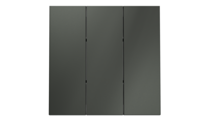 Клавиши для выключателя/переключателя трехклавишного Voltum S70 (титан) VLS000506