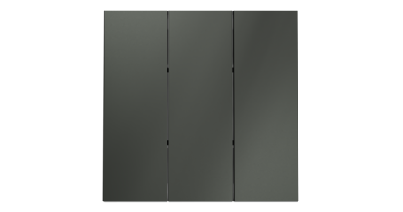 Клавиши для выключателя/переключателя трехклавишного Voltum S70 (титан) VLS000506