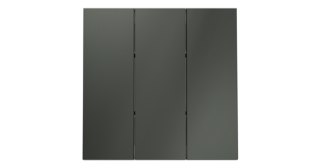 Клавиши для выключателя/переключателя трехклавишного Voltum S70 (титан) VLS000506