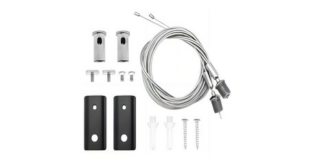 Комплект кронштейнов для подвесного монтажа магнитного шинопровода 2 шт ST Luce STP11.2G