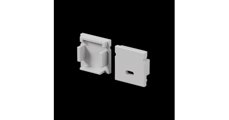Комплект заглушек для профиля 2020 2шт Maytoni Led Strip ALM-2020-EC 642072