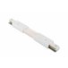 Коннектор гибкий Denkirs DK Track White TR1106-WH