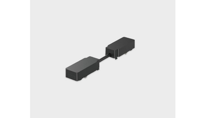 Коннектор гибкий угловой для магнитного шинопровода Italline IT09-9026 black