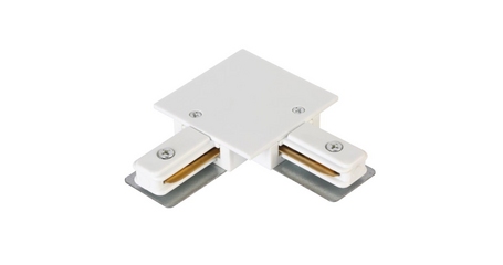 Коннектор L-образный Crystal Lux CLT 0.2211 03 WH