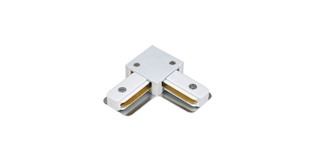 Коннектор L-образный Escada Prima TRA-01-01-001-L White ESTR20008