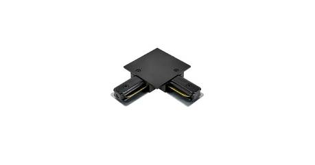 Коннектор L-образный Escada Prima TRA-02-01-001-L Black ESTR20021
