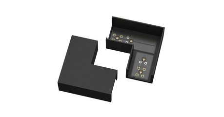 Коннектор питания угловой Maytoni Elasity TRA160CL-11B