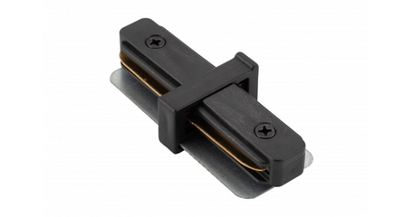 Коннектор прямой Denkirs DK Track Black TR1101-BK