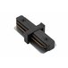 Коннектор прямой Denkirs DK Track Black TR1101-BK