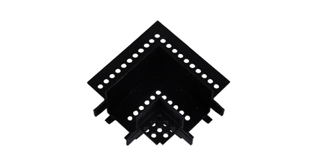 Коннектор Reluce RL 06202 corner connector BK