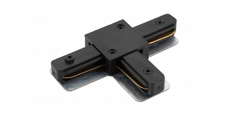 Коннектор T-образный Denkirs DK Track Black TR1103-BK