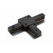 Коннектор T-образный Denkirs DK Track Black TR1103-BK