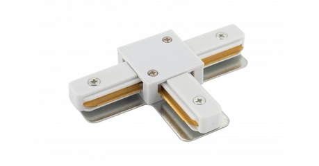 Коннектор T-образный Denkirs DK Track White TR1103-WH