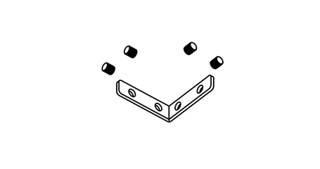 Коннектор угловой Favourite Logica 1014-CU-001