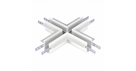 Коннектор X-образный для встраиваемого магнитного шинопровода ST Luce Skyline 48 ST007.500.12