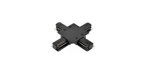 Коннектор X-образный Escada Prima TRA-02-01-001-X Black ESTR20023