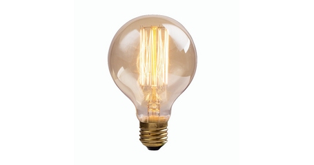 Лампа накаливания Lussole LOFT Е27 60W 2700K прозрачная GF-E-7125