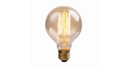 Лампа накаливания Lussole LOFT Е27 60W 2700K прозрачная GF-E-7125