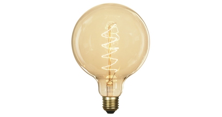 Лампа накаливания Lussole LOFT Е27 60W 2700K прозрачная GF-E-760