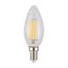 Лампа светодиодная филаментная диммируемая Voltega E14 5W 4000K свеча прозрачная VG10-C1E14cold5W-FD 8461