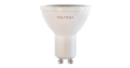 Лампа светодиодная Voltega GU10 7W 2800К прозрачная 7060