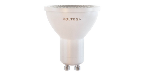 Лампа светодиодная Voltega GU10 7W 4000К прозрачная VG2-S1GU10cold7W 7061