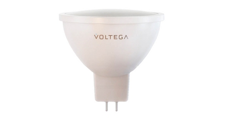 Лампа светодиодная Voltega GU5.3 7W 2800К матовая 7058