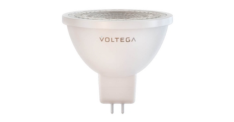 Лампа светодиодная Voltega GU5.3 7W 4000К прозрачная VG2-S1GU5.3cold7W 7063