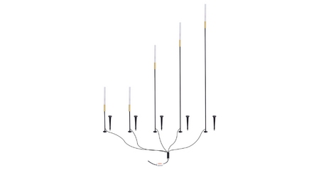 Ландшафтный светильник Arte Lamp Muster A1083PA-5BK