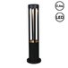 Ландшафтный светильник Reluce 09958-0.7-001JH 0,6M LED7W BK RLOS