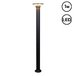 Ландшафтный светильник Reluce 09974-0.7-001JH 1,0M LED12W BK RLOS