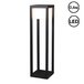 Ландшафтный светильник Reluce 09978-0.7-001JH 0,6M LED12W BK