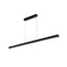Линейный подвесной светильник Italline IT013-6021 black 3000K