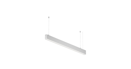 Линейный подвесной светильник Maytoni Technical 3000K 35x67 (Серебро, 1 м) LL312035