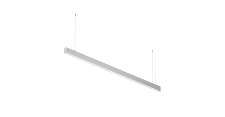 Линейный подвесной светильник Maytoni Technical 3000K 35x67 (Серебро, 2 м) LL312039
