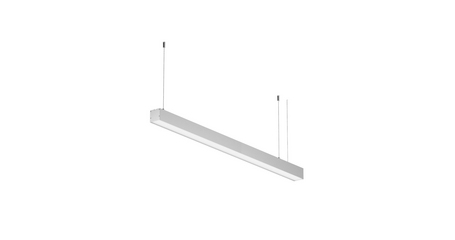 Линейный подвесной светильник Maytoni Technical 4000K 50x50 (Серебро, 1 м) LL312020