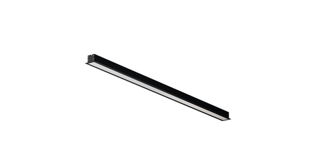 Линейный встраиваемый светильник Maytoni Technical 3000K 50x35 (Черный, 1 м) LL313011