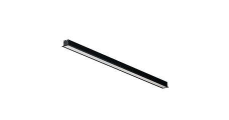 Линейный встраиваемый светильник Maytoni Technical 4000K 50x35 (Черный, 1 м) LL313012