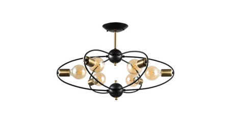 Люстра на штанге ARTE Lamp A1963PL-6BK
