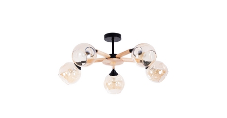 Люстра на штанге Arte Lamp Branson A4370PL-5BR