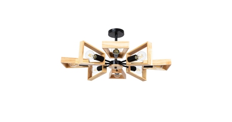 Люстра на штанге Arte Lamp Brussels A8030PL-8BK