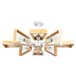 Люстра на штанге Arte Lamp Brussels A8030PL-8WH