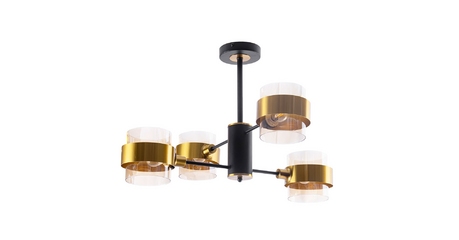 Люстра на штанге Arte Lamp Carlo A8205SP-4BK