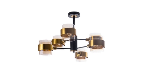 Люстра на штанге Arte Lamp Carlo A8205SP-6BK