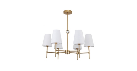 Люстра на штанге Arte lamp Daniella A4104LM-6PB