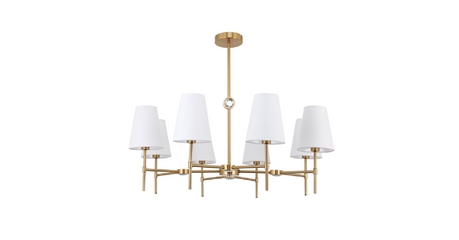 Люстра на штанге Arte lamp Daniella A4104LM-8PB