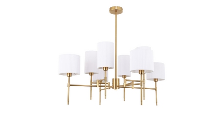 Люстра на штанге Arte lamp Debora A4108LM-8PB