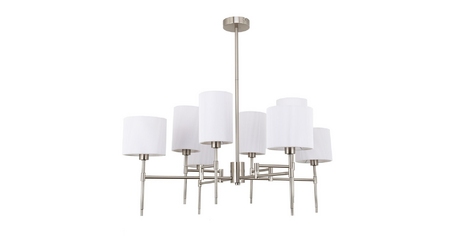 Люстра на штанге Arte lamp Debora A4108LM-8SS