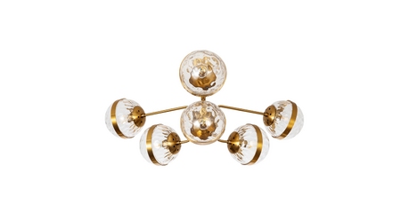 Люстра на штанге Arte Lamp Delacrua A7770PL-6PB